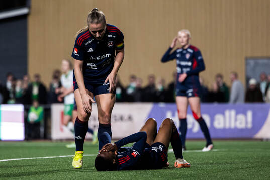 Rosengårds Halimatu Ayinde har ont
