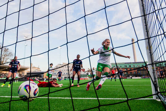 Hammarbys Ellen Wangerheim gör 2-0