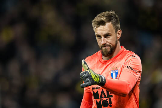 Malmö FFs målvakt Ricardo Friedrich