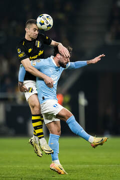AIKs Dino Besirovic och Malmö FFs Sead Haksabanovic