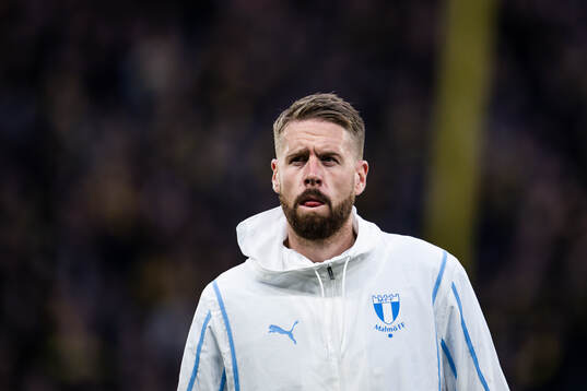 Malmö FFs Pontus Jansson vid lineup