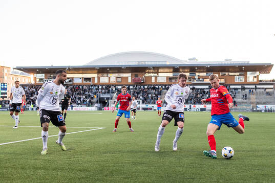 Örebros Linus Alperud och Helsingborgs William Westerlund