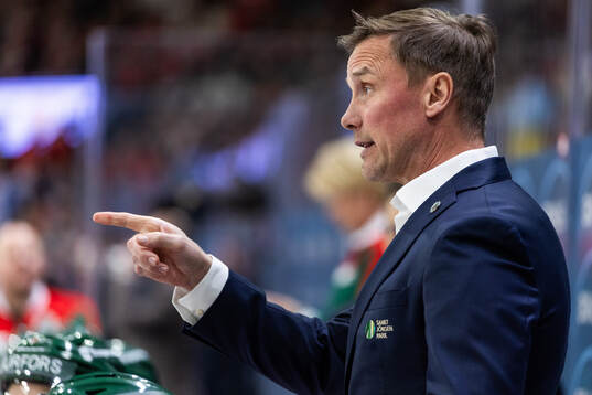 Frölundas tränare Roger Rönnberg