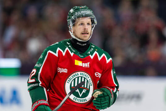 Frölundas Max Friberg deppar