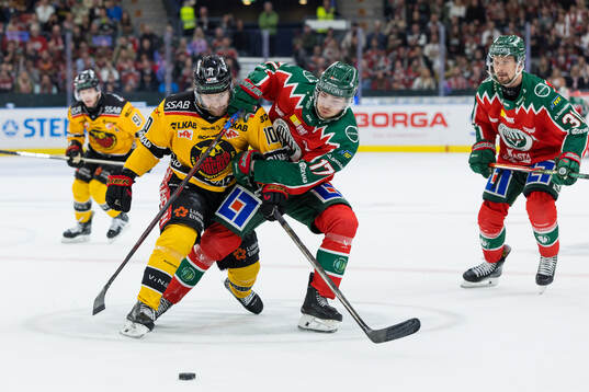 Luleås Einar Emanuelsson och Frölundas Isac Born