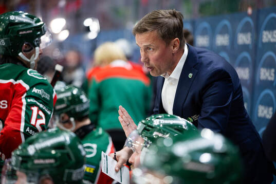 Frölundas tränare Roger Rönnberg
