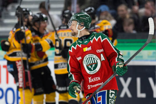 Frölundas Nicklas Lasu deppar