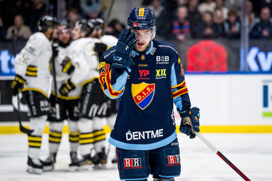 Djurgårdens Max Krogdahl deppar