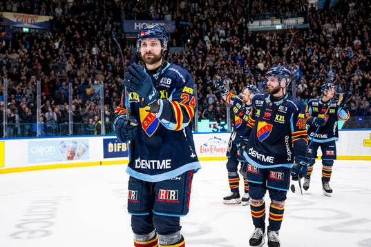 Djurgårdens Ludvig Rensfeldt jublar