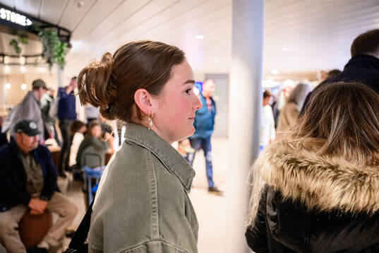 Mathilde Vangsgaard går av Öresundslinjens färja
