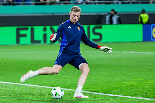 Goalkeeper Jacob Rinne of Djurgården