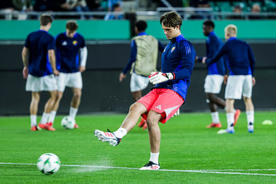 Goalkeeper Max Croon of Djurgården