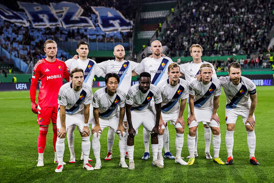 The starting eleven of Djurgården