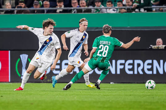 August Priske and Tobias Gulliksen of Djurgården