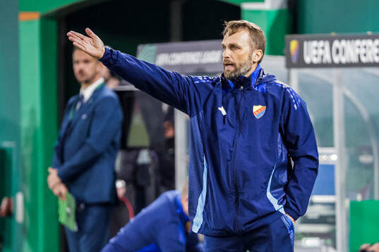 Head coach Jani Honkavaara of Djurgården