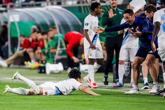 Keita Kosugi of Djurgården celebrates
