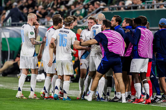 Keita Kosugi of Djurgården celebrates