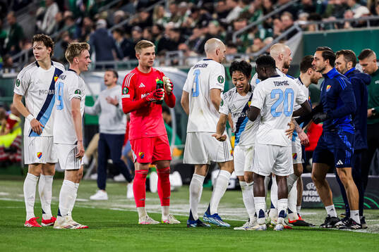 Keita Kosugi of Djurgården celebrates
