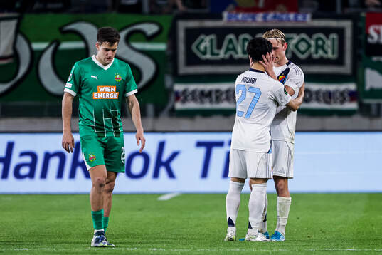 Tobias Gulliksen of Djurgården celebrates