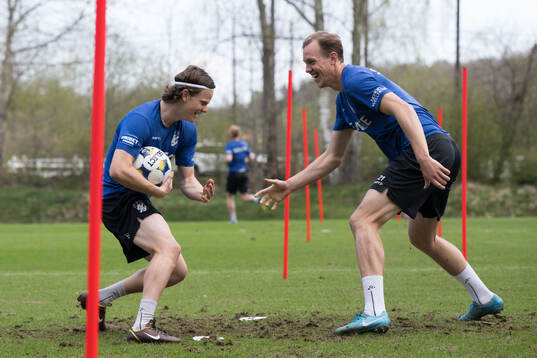 Kolbeinn Thordarson och Adam Carlén