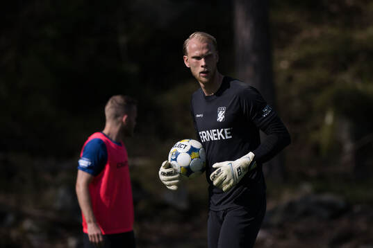 Målvakt Pontus Dahlberg