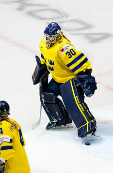 Emma Söderberg of Sweden looks dejected