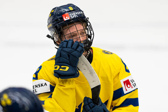 Hilda Svensson of Sweden looks dejected