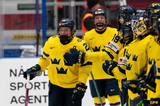 Lina Ljungblom of Sweden looks dejected