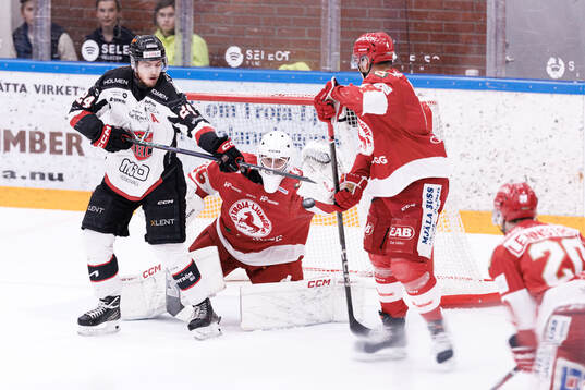Bläddra bland fler bilder av Ishockey, AllEttan, Södra, Final 4, Troja/Ljungby - Hudiksvall