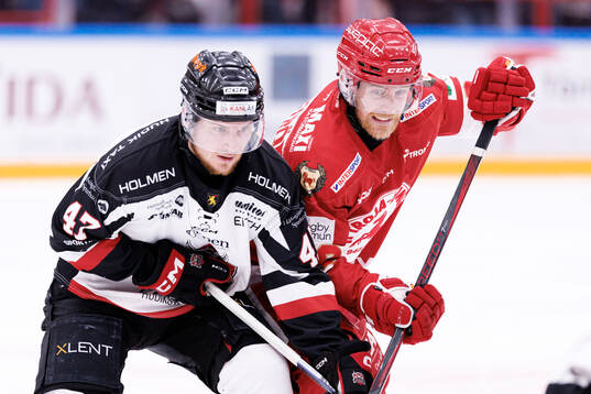 Hudiksvalls Arvid Sundin och Troja/Ljungbys Filip Lennström