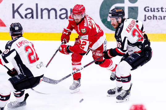 Troja/Ljungbys Isak Salqvist och Hudiksvalls Rasmus