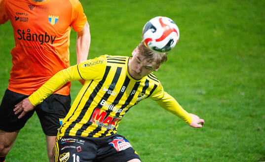 IFK Hässleholms Amir Ramanovski i matchen i division 2
