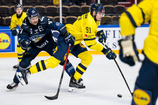 Eemil Erholtz of Finland and Anton Lundmark of Sweden