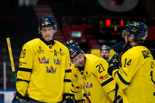 Anton Bengtsson, Christoffer Ehn and Oskar Lang of Sweden