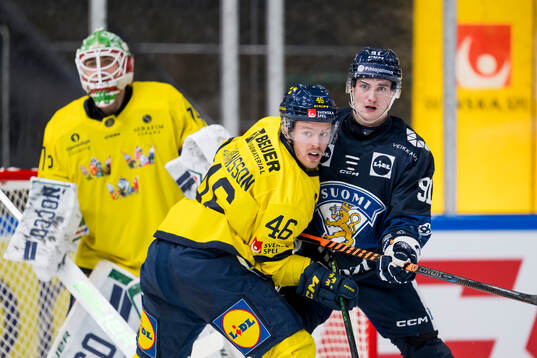 Filip Johansson of Sweden and Petteri Puhakka of Finland