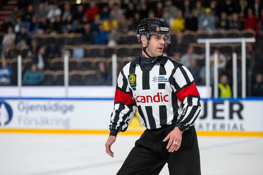 Referee Richard Magnusson