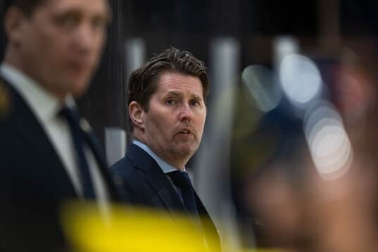 Assistant coach Stefan Klockare of Sweden