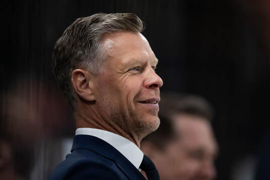 Assistant coach Nicklas Rahm of Sweden