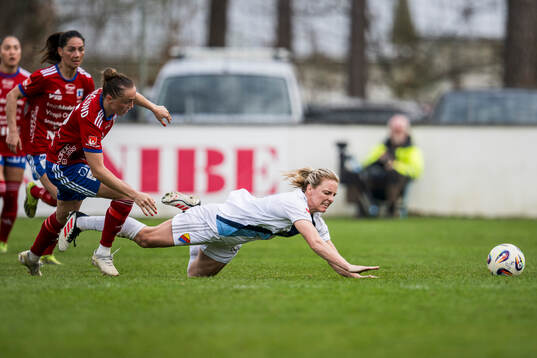 Vittsjös Olivia Wänglund och Djurgårdens Mimmi Larsson