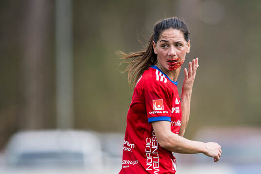 Vittsjös Elisabet Klinga har ont