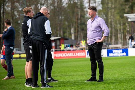 Vittsjös tränare Mladen Blagojevic deppar