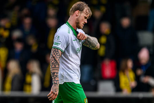 Hammarbys Victor Eriksson deppar
