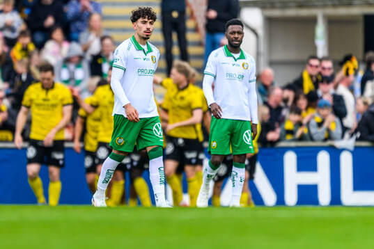 Hammarbys Sebastian Tounekti deppar
