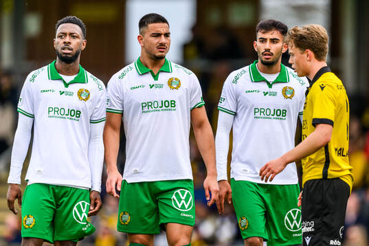 Hammarbys Shaquille Pinas, Jusef Erabi och Montader Madjed