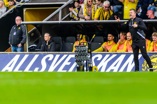 Mjällbys tränare Anders Torstensson