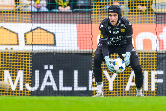 Mjällbys målvakt Noel Törnqvist