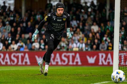 Mjällbys målvakt Noel Törnqvist