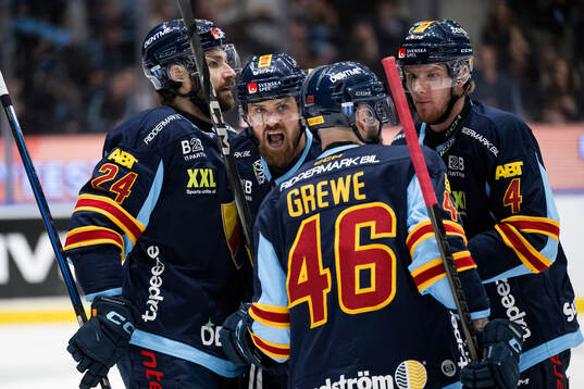 Djurgårdens Daniel Brodin jublar