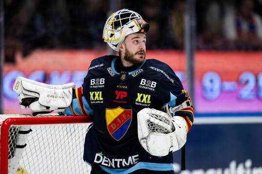 Djurgårdens målvakt Hugo Hävelid