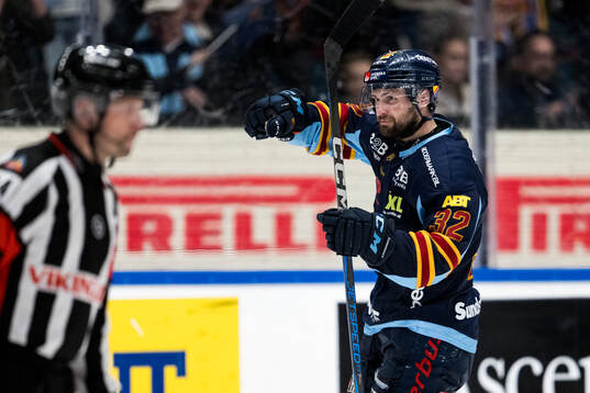 Djurgårdens Marcus Krüger jublar